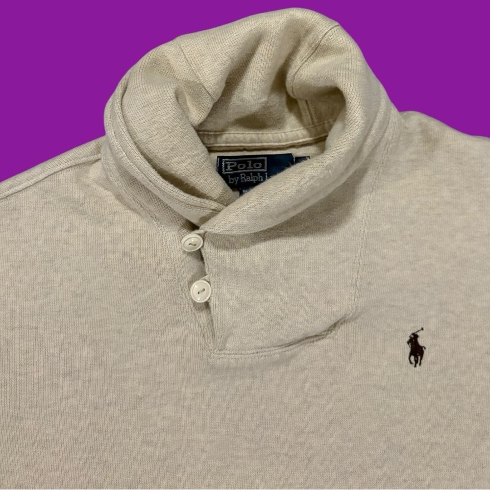 Polo Ralph Lauren Shawl Collar Sweatshirt - Picture 4 of 5
